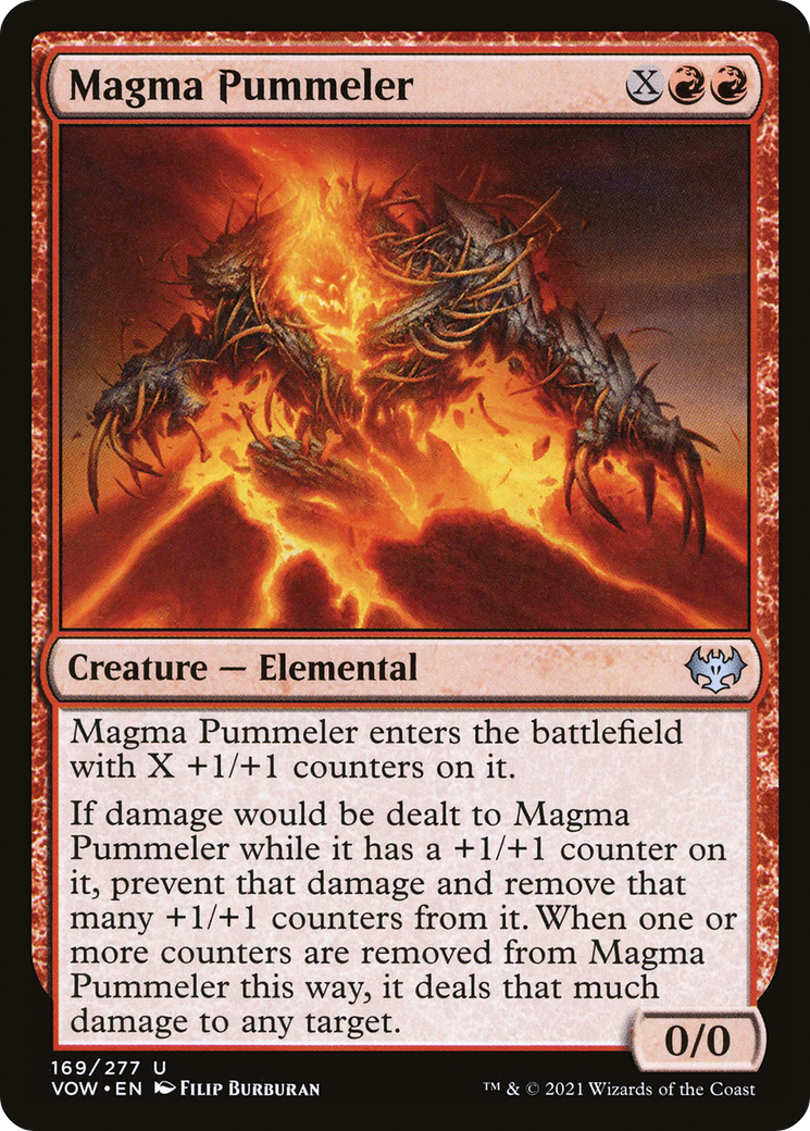 Magma Pummeler (VOW-169) [Innistrad: Crimson Vow] Foil MTG Single Wizards of the Coast