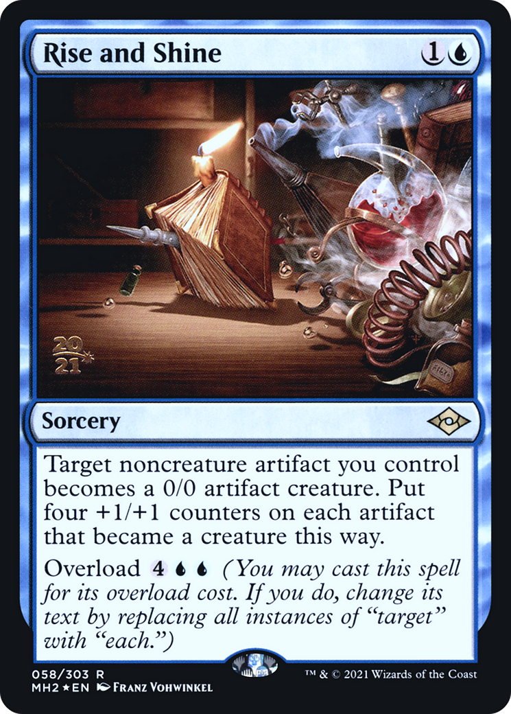 Rise and Shine (PRE-058) [Modern Horizons 2 Promos] Foil MTG Single Wizards of the Coast