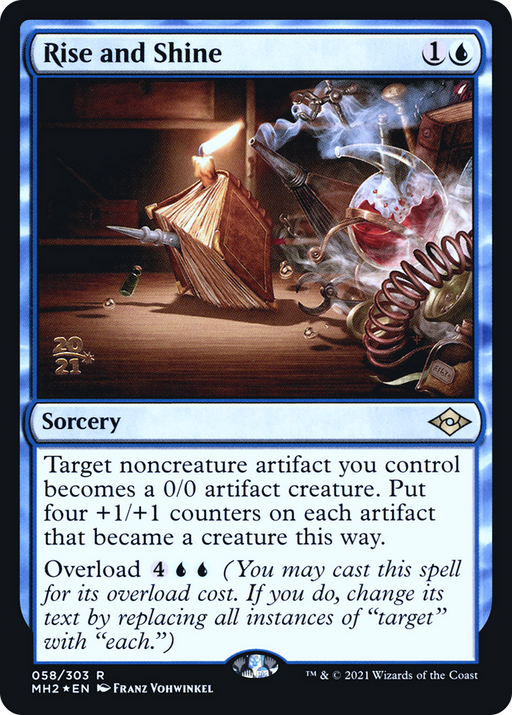 Rise and Shine (PRE-058) [Modern Horizons 2 Promos] Foil MTG Single Wizards of the Coast