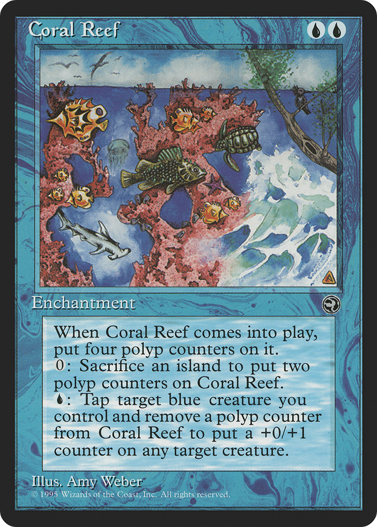Coral Reef (HML-024) [Homelands] MTG Single Wizards of the Coast