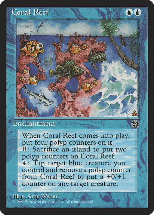 Coral Reef (HML-024) [Homelands] MTG Single Wizards of the Coast
