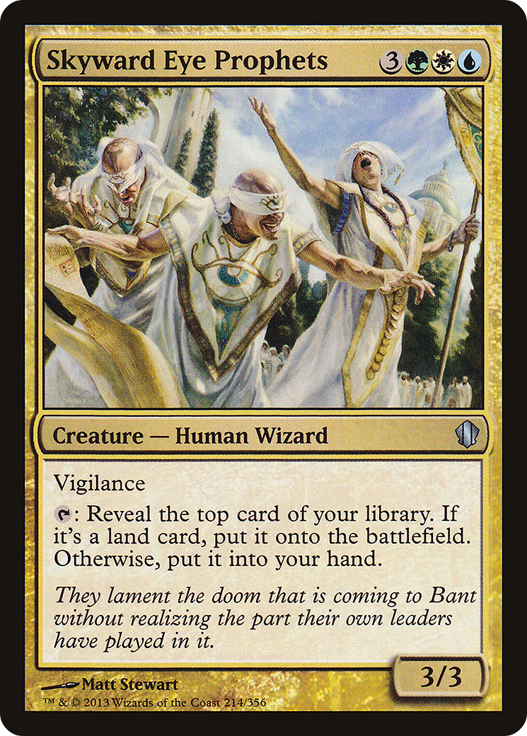 Skyward Eye Prophets (C13-214) [Commander 2013] MTG Single Wizards of the Coast