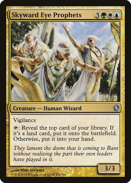 Skyward Eye Prophets (C13-214) [Commander 2013] MTG Single Wizards of the Coast