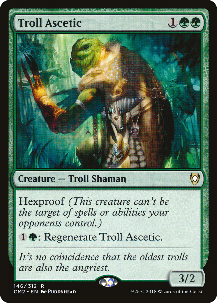 Troll Ascetic (CM2-146) [Commander Anthology Volume II] MTG Single Wizards of the Coast
