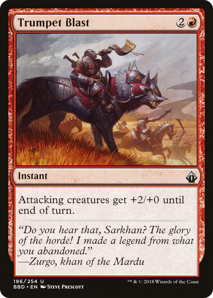 Trumpet Blast (BBD-186) [Battlebond] MTG Single Wizards of the Coast