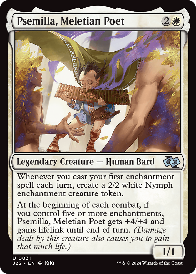 Psemilla, Meletian Poet (Anime) (J25-031) [Foundations Jumpstart] MTG Single Wizards of the Coast