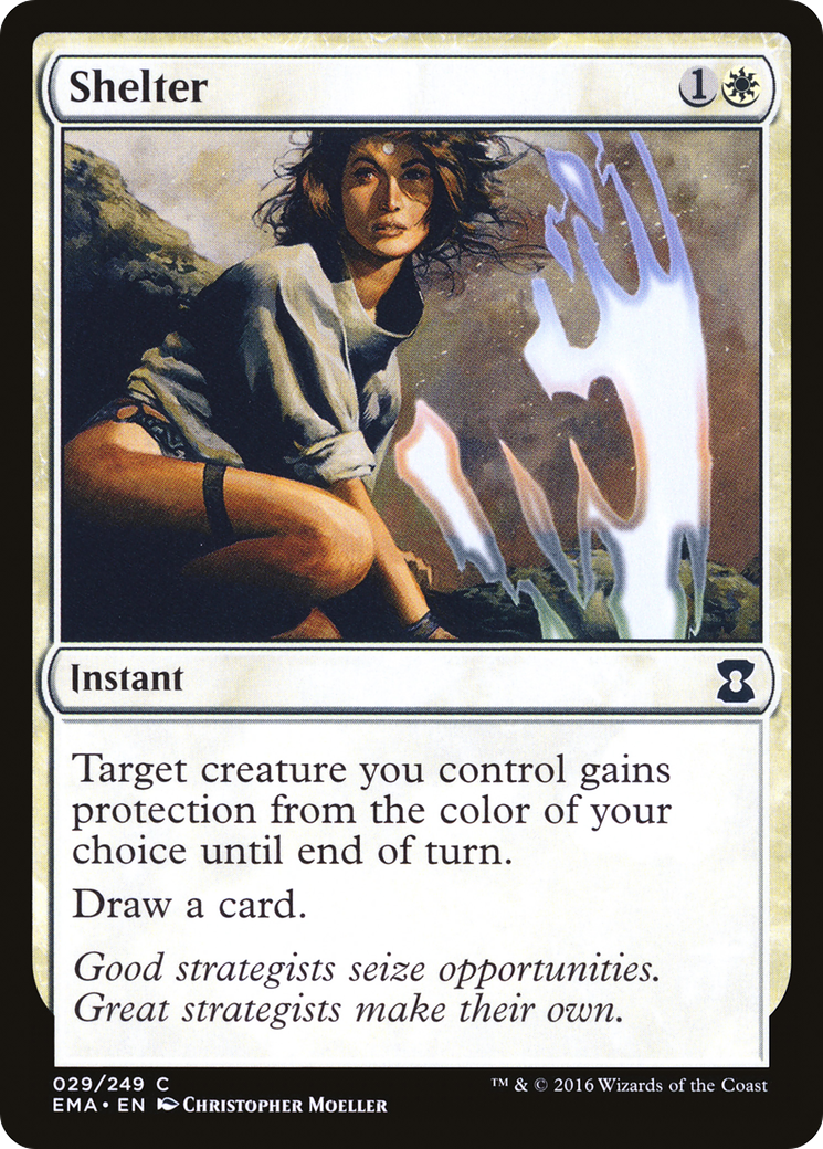 Shelter (EMA-029) [Eternal Masters] MTG Single Wizards of the Coast