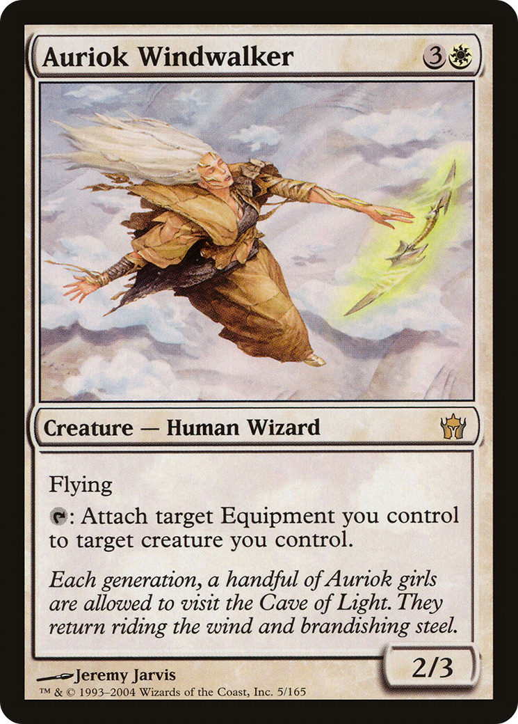 Auriok Windwalker (5DN-005) [Fifth Dawn] Foil MTG Single Wizards of the Coast