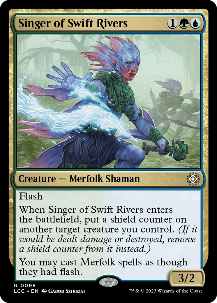 Singer of Swift Rivers (LCC-098) [The Lost Caverns of Ixalan Commander] MTG Single Wizards of the Coast