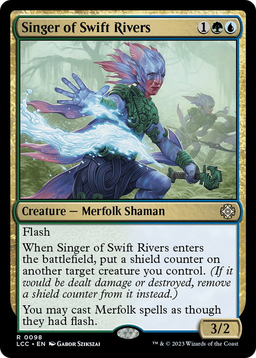 Singer of Swift Rivers (LCC-098) [The Lost Caverns of Ixalan Commander] MTG Single Wizards of the Coast