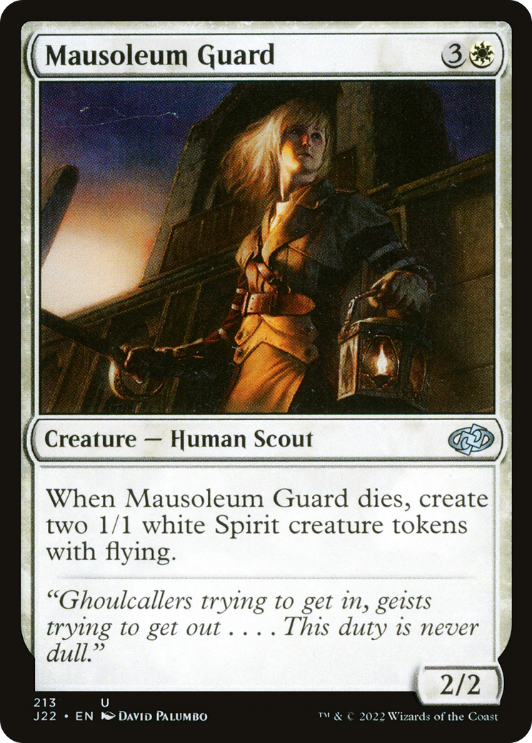 Mausoleum Guard (J22-213) [Jumpstart 2022] MTG Single Wizards of the Coast
