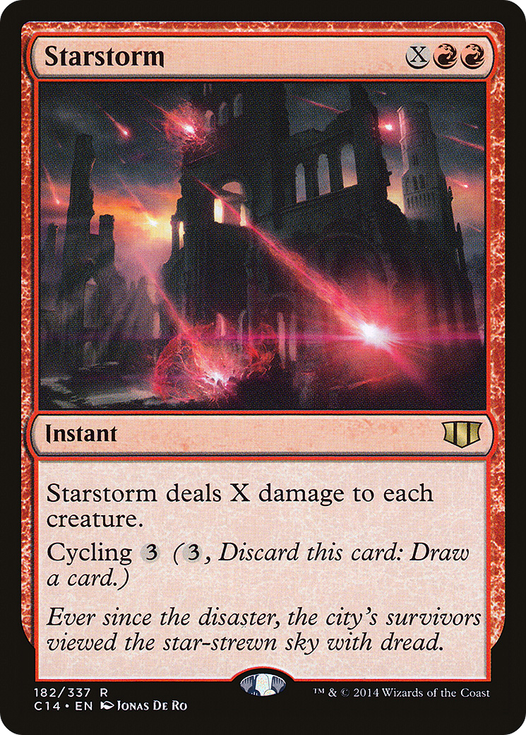 Starstorm (C14-182) [Commander 2014] MTG Single Wizards of the Coast