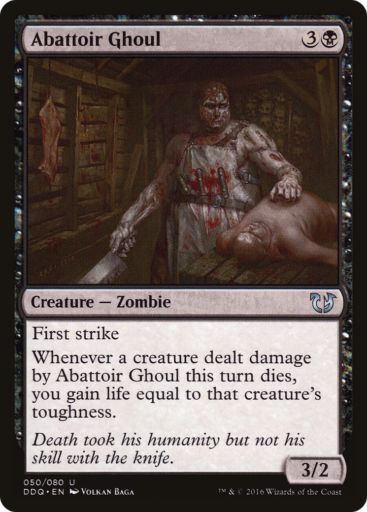 Abattoir Ghoul [Duel Decks: Blessed vs. Cursed] MTG Single Magic: The Gathering