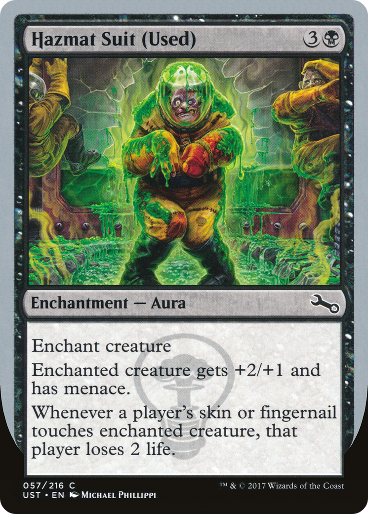 Hazmat Suit (Used) (UST-057) [Unstable] MTG Single Wizards of the Coast