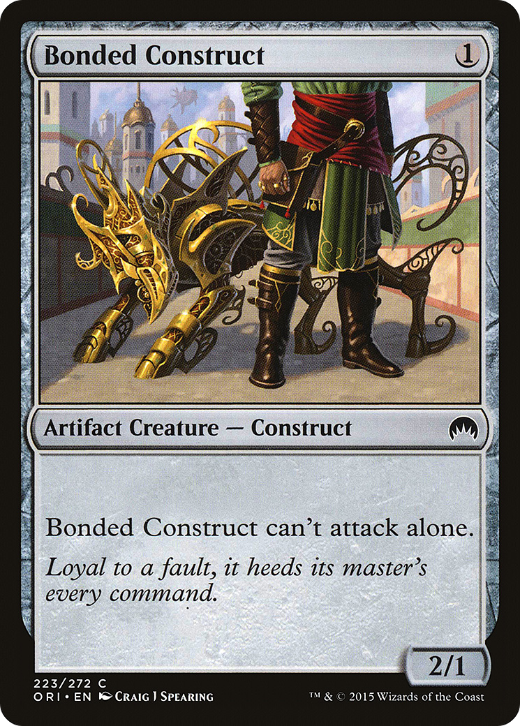 Bonded Construct (ORI-223) [Magic Origins] MTG Single Wizards of the Coast