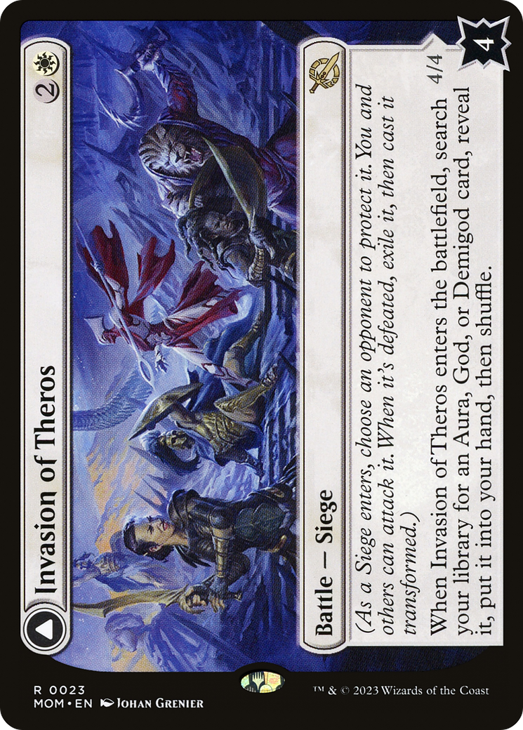 Invasion of Theros (MOM-023) [March of the Machine] Foil MTG Single Wizards of the Coast
