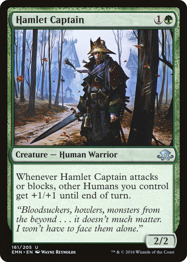 Hamlet Captain (EMN-161) [Eldritch Moon] Foil MTG Single Wizards of the Coast