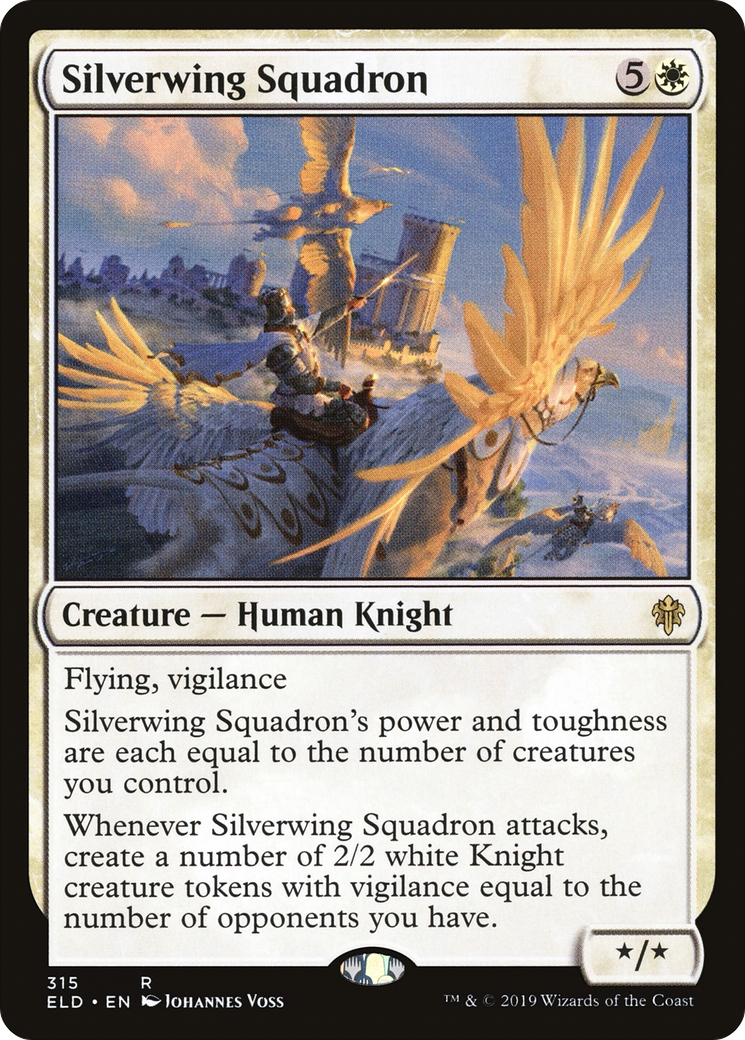 Silverwing Squadron (ELD-315) [Throne of Eldraine] MTG Single Wizards of the Coast