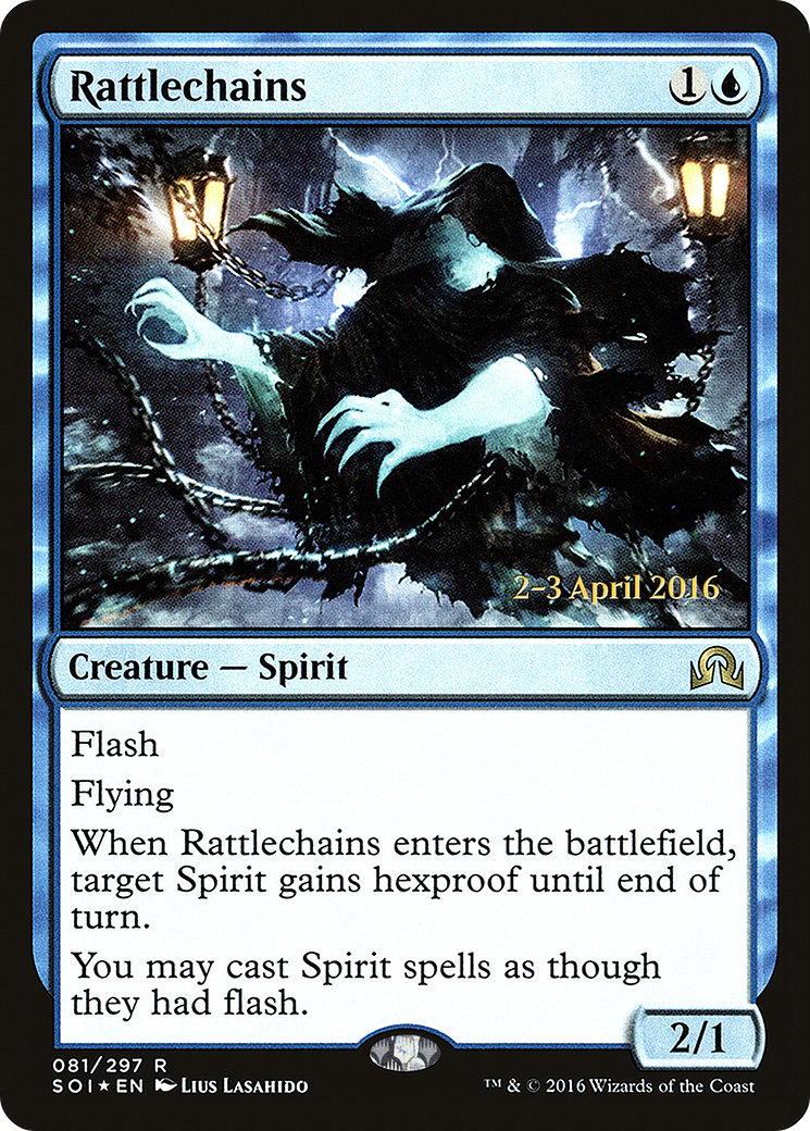 Rattlechains (PRE-081) [Shadows over Innistrad Promos] Foil MTG Single Wizards of the Coast