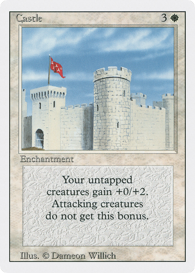 Castle (3ED-008) [Revised Edition] MTG Single Wizards of the Coast