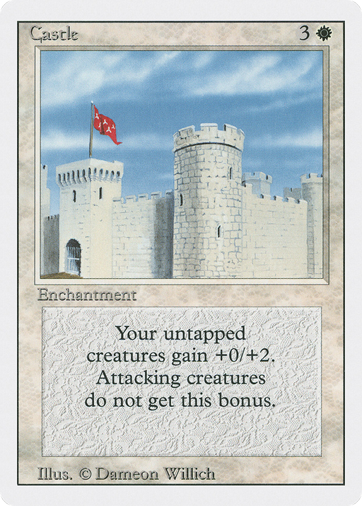 Castle (3ED-008) [Revised Edition] MTG Single Wizards of the Coast