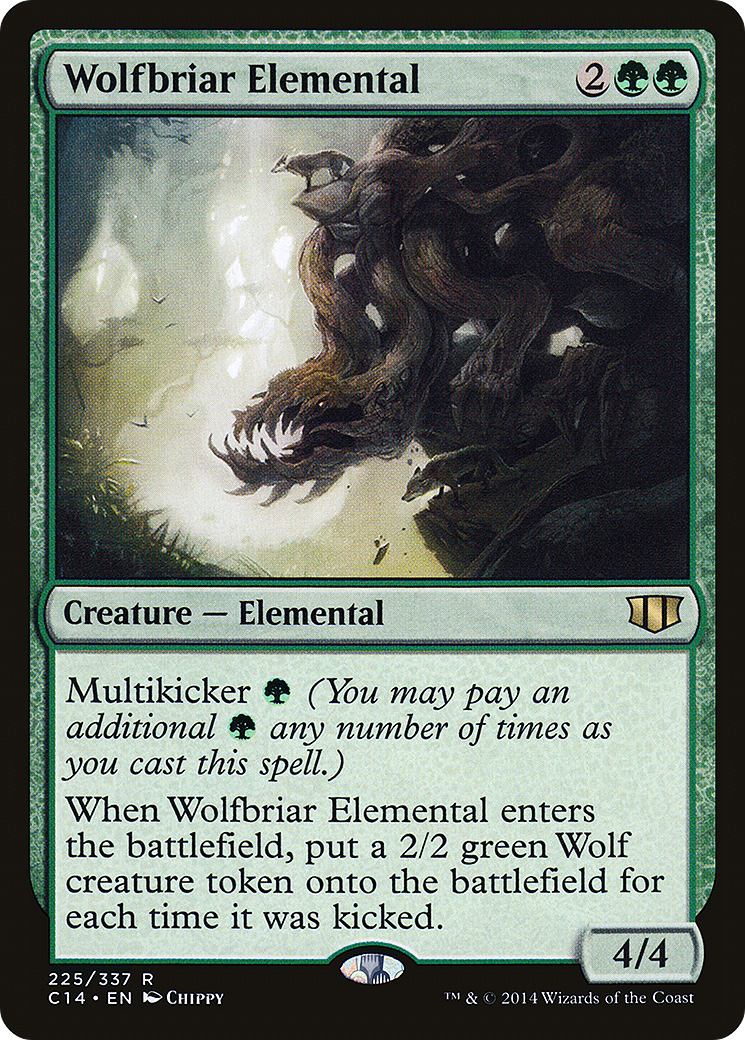 Wolfbriar Elemental (C14-225) [Commander 2014] MTG Single Wizards of the Coast
