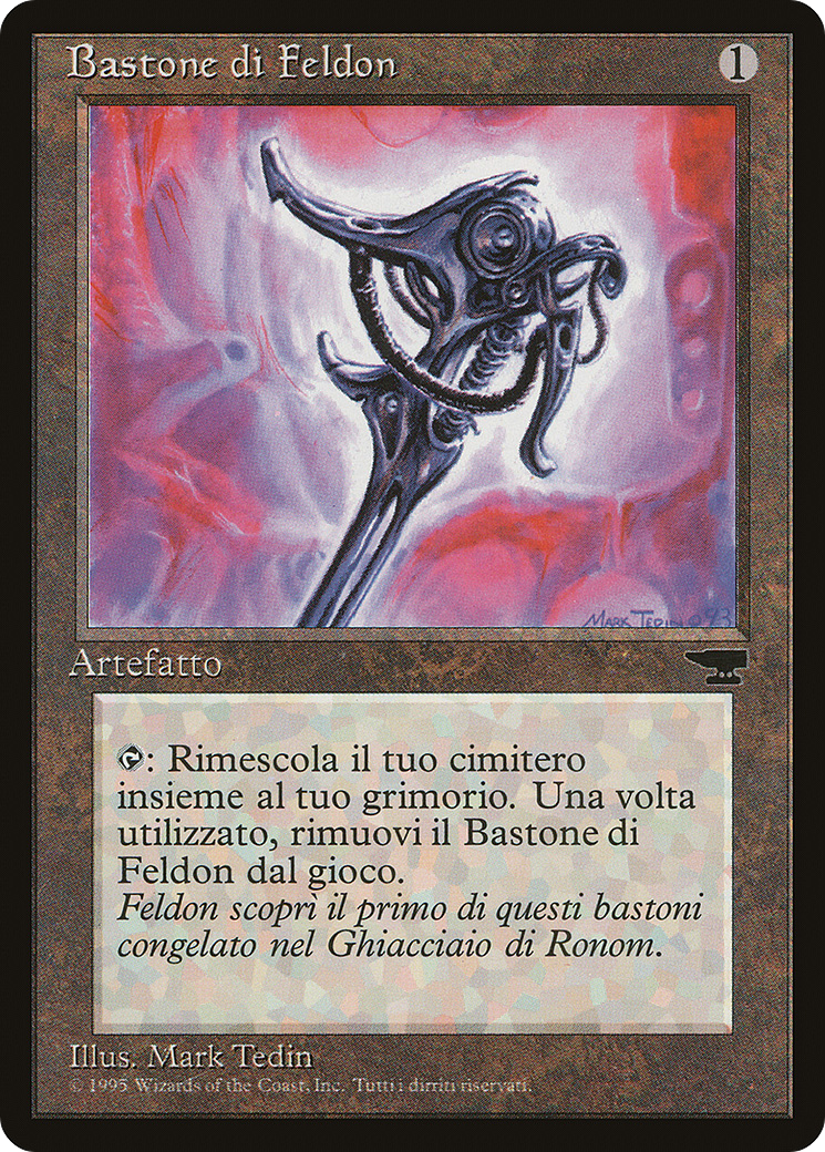 Feldon's Cane (Italian) - "Bastone di Feldon" (REN-) [Misc] Rinascimento MTG Single Wizards of the Coast