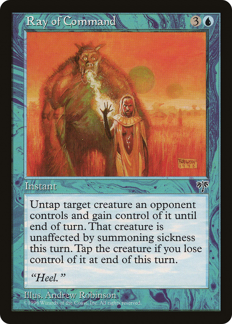 Ray of Command (MIR-086) [Mirage] MTG Single Wizards of the Coast