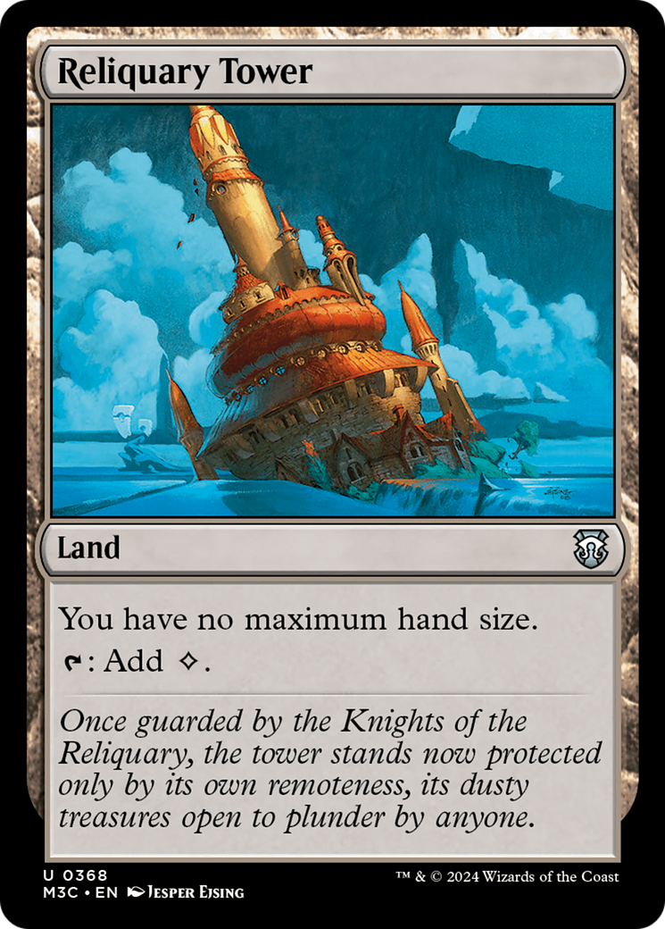 Reliquary Tower (M3C-368) [Modern Horizons 3 Commander] MTG Single Wizards of the Coast