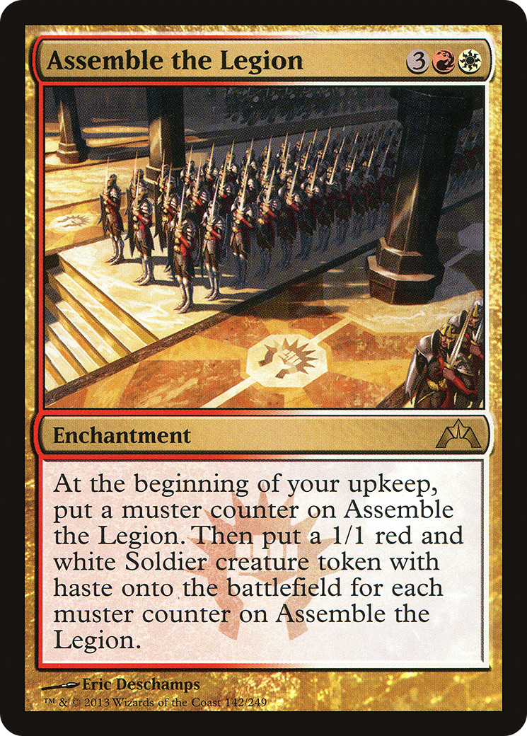 Assemble the Legion (GTC-142) [Gatecrash] MTG Single Wizards of the Coast