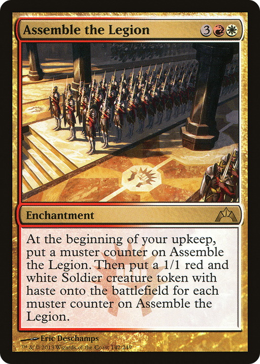 Assemble the Legion (GTC-142) [Gatecrash] Foil MTG Single Wizards of the Coast