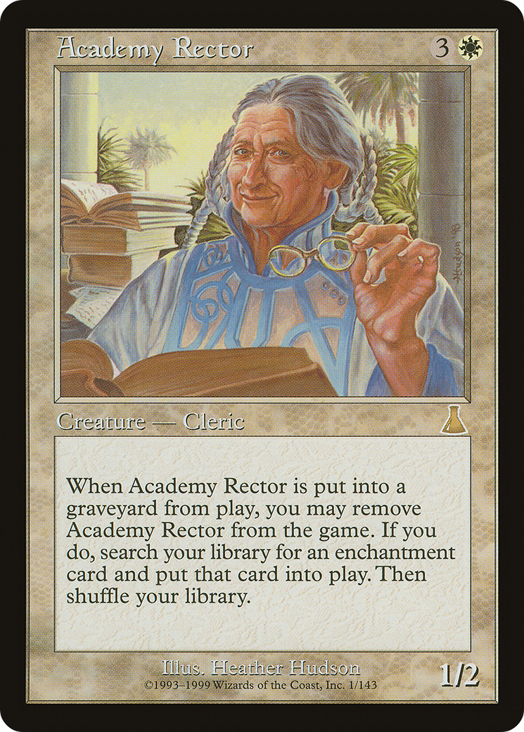 Academy Rector (UDS-001) [Urza's Destiny] Foil MTG Single Wizards of the Coast