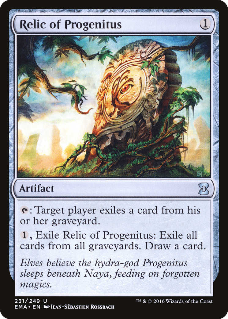 Relic of Progenitus (EMA-231) [Eternal Masters] MTG Single Wizards of the Coast
