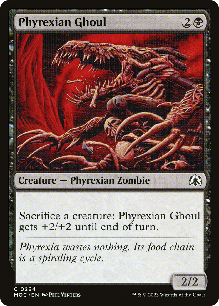Phyrexian Ghoul (MOC-264) [March of the Machine Commander] MTG Single Wizards of the Coast