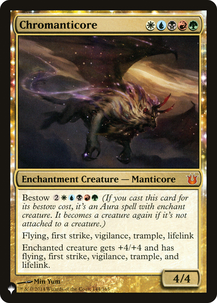 Chromanticore (LIST-144/165) [Mystery Booster] The List MTG Single Wizards of the Coast