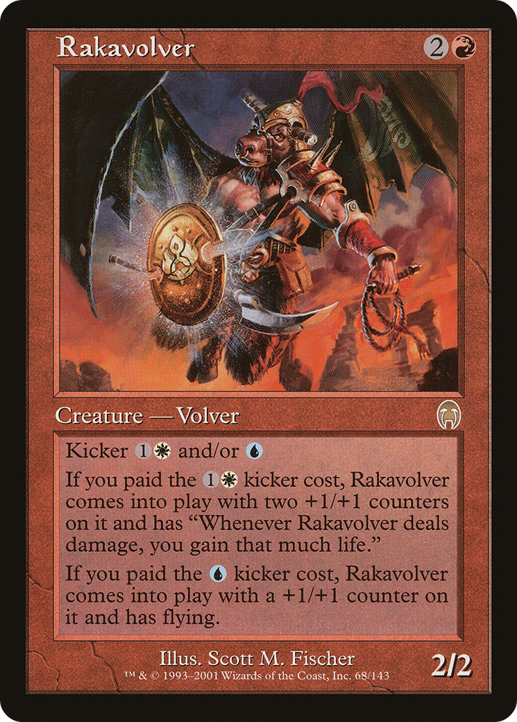 Rakavolver (APC-068) [Apocalypse] Foil MTG Single Wizards of the Coast