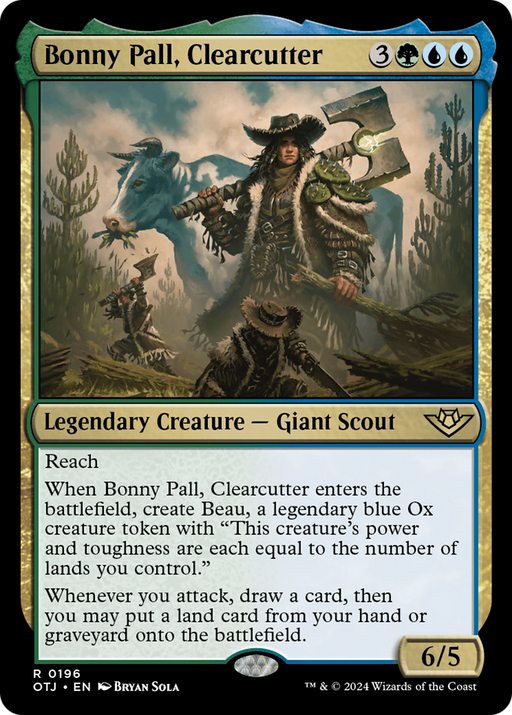 Bonny Pall, Clearcutter (OTJ-196) [Outlaws of Thunder Junction] MTG Single Wizards of the Coast