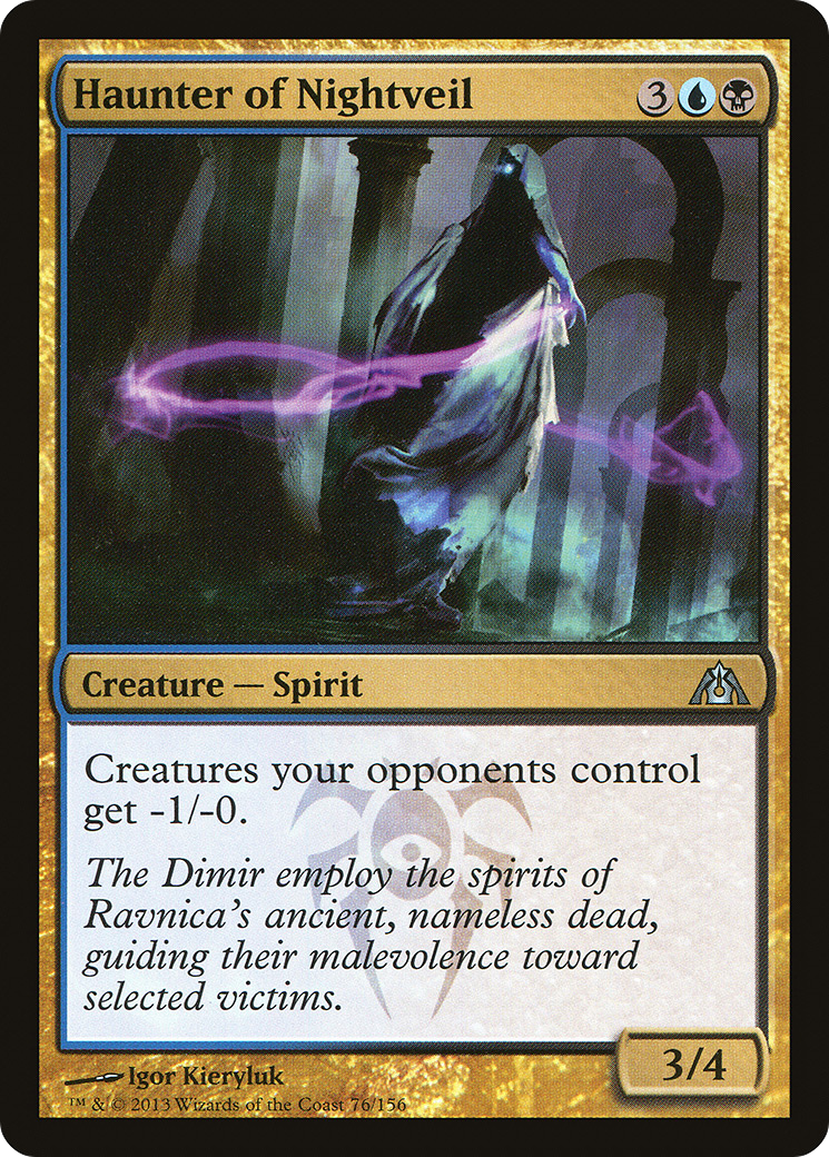 Haunter of Nightveil (DGM-076) [Dragon's Maze] Foil MTG Single Wizards of the Coast