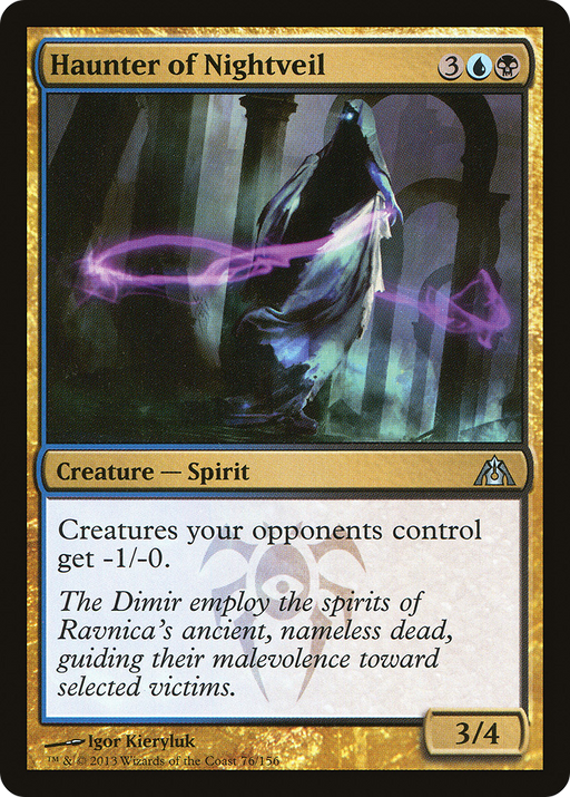 Haunter of Nightveil (DGM-076) [Dragon's Maze] MTG Single Wizards of the Coast