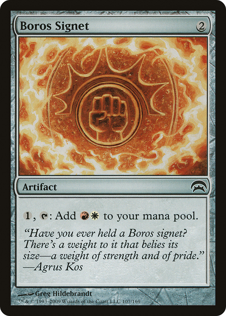 Boros Signet (HOP-107) [Misc] Planechase MTG Single Wizards of the Coast