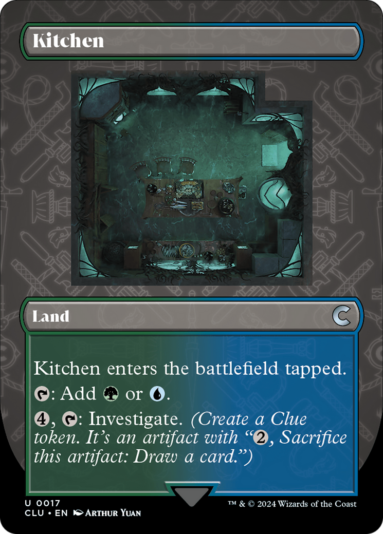 Kitchen (CLU-017) [Ravnica: Clue Edition] (Borderless) MTG Single Wizards of the Coast