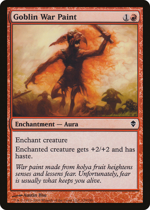 Goblin War Paint (ZEN-129) [Zendikar] MTG Single Wizards of the Coast