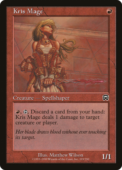 Kris Mage (MMQ-195) [Mercadian Masques] MTG Single Wizards of the Coast