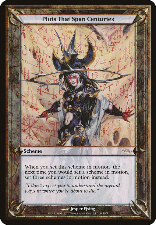 Plots That Span Centuries (OVER-054) [Misc] DCI Promos MTG Single Wizards of the Coast