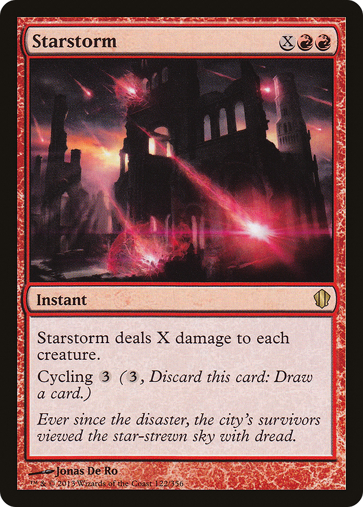 Starstorm (C13-122) [Commander 2013] MTG Single Wizards of the Coast