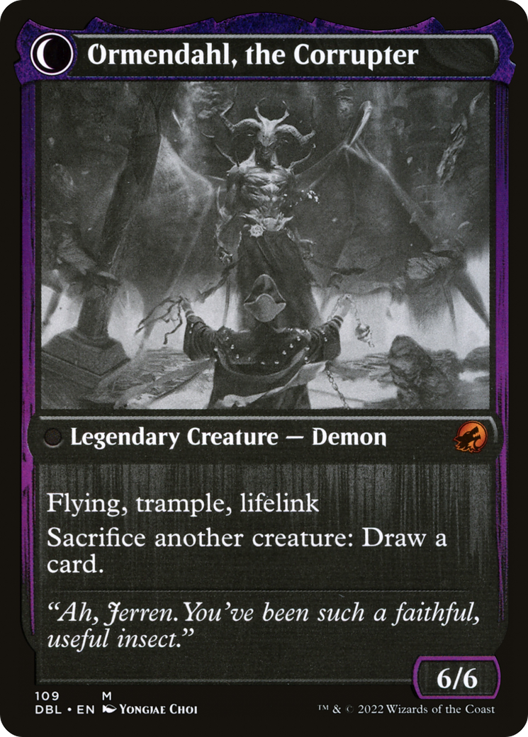 Jerren, Corrupted Bishop (DBL-109) [Innistrad: Double Feature] MTG Single Wizards of the Coast