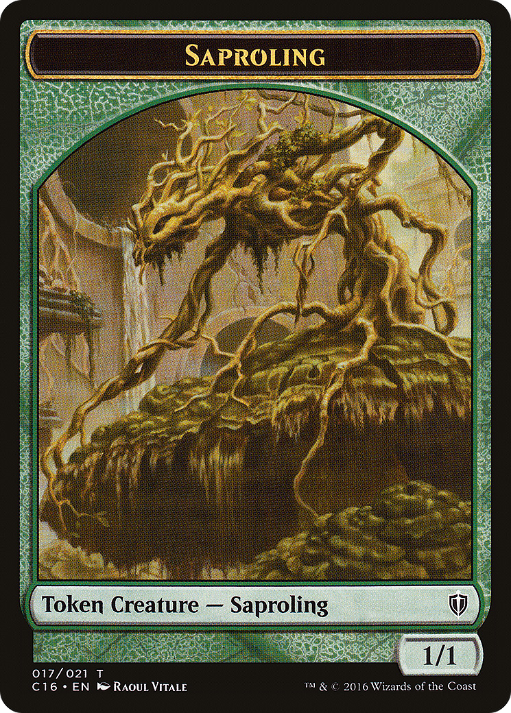 Saproling (TC16-017) [Tokens] Commander 2016 Tokens MTG Single Wizards of the Coast