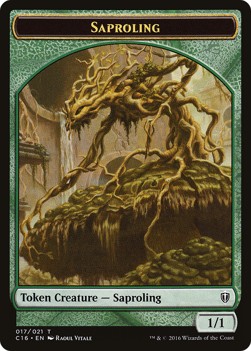 Saproling (TC16-017) [Tokens] Commander 2016 Tokens MTG Single Wizards of the Coast