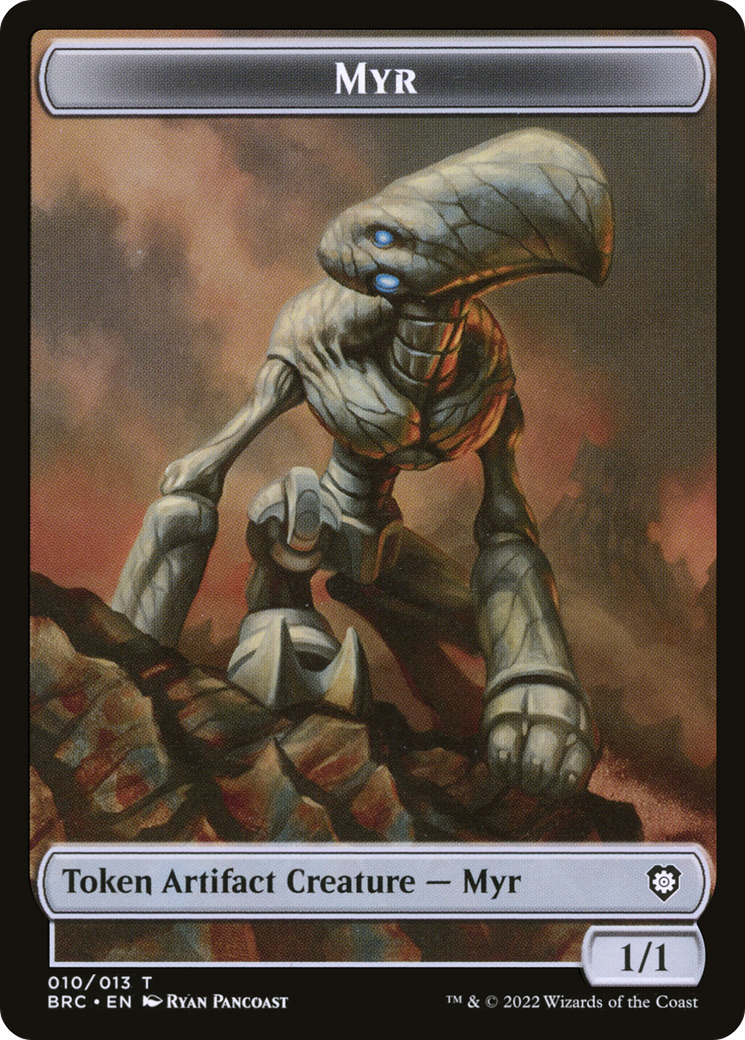 Myr (TBRC-010) [Tokens] The Brothers' War Commander Tokens Foil MTG Single Wizards of the Coast