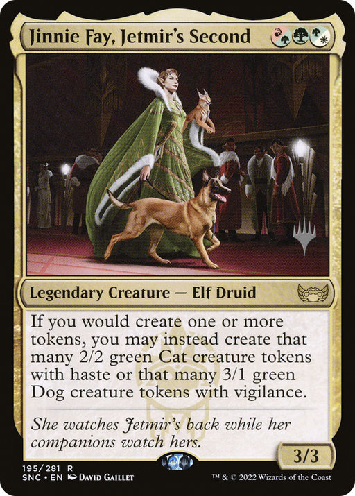 Jinnie Fay, Jetmir's Second (PPSNC-195) [Streets of New Capenna Promos] MTG Single Wizards of the Coast